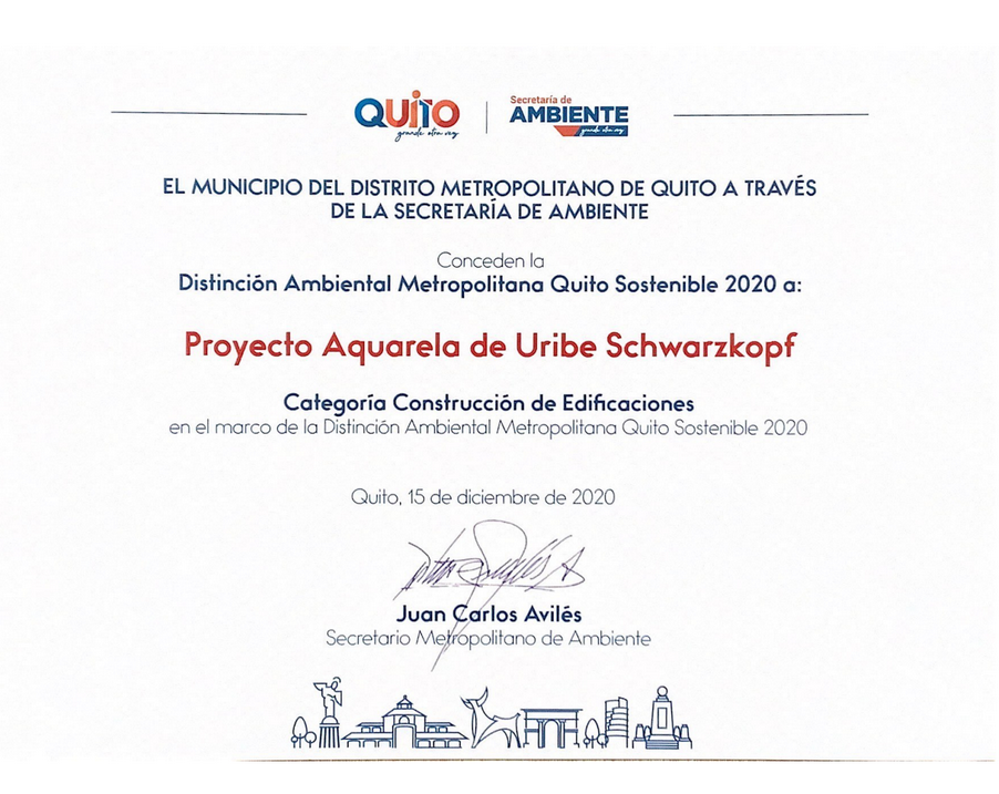 Mención de Diseño - Secretaria de Ambiente